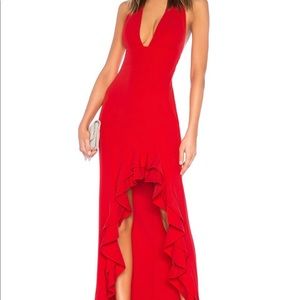 Lovers and Friends Cherry Red Fama Gown